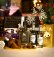 Dry Gin Celebration Hamper containing Dry Gin 35cl, Sloe Port Fruit Cake, 2 x 200ml Skinny Yorkshire Tonics and Belgian Chocolates